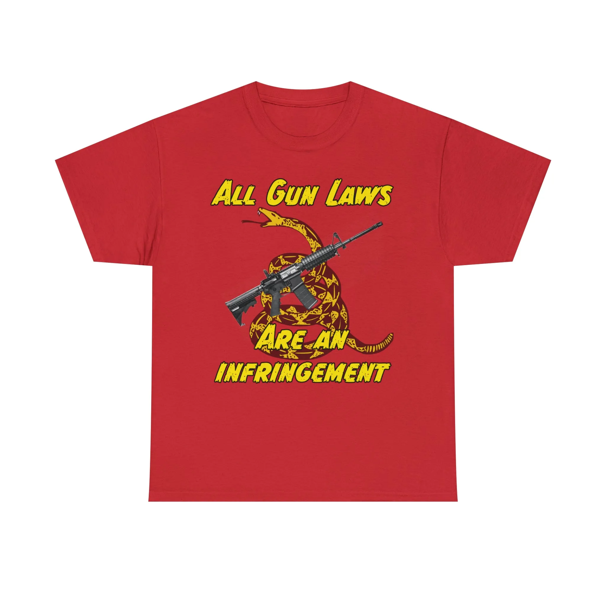 All Gun Laws Are Infringements AR15 Gadsden Tee