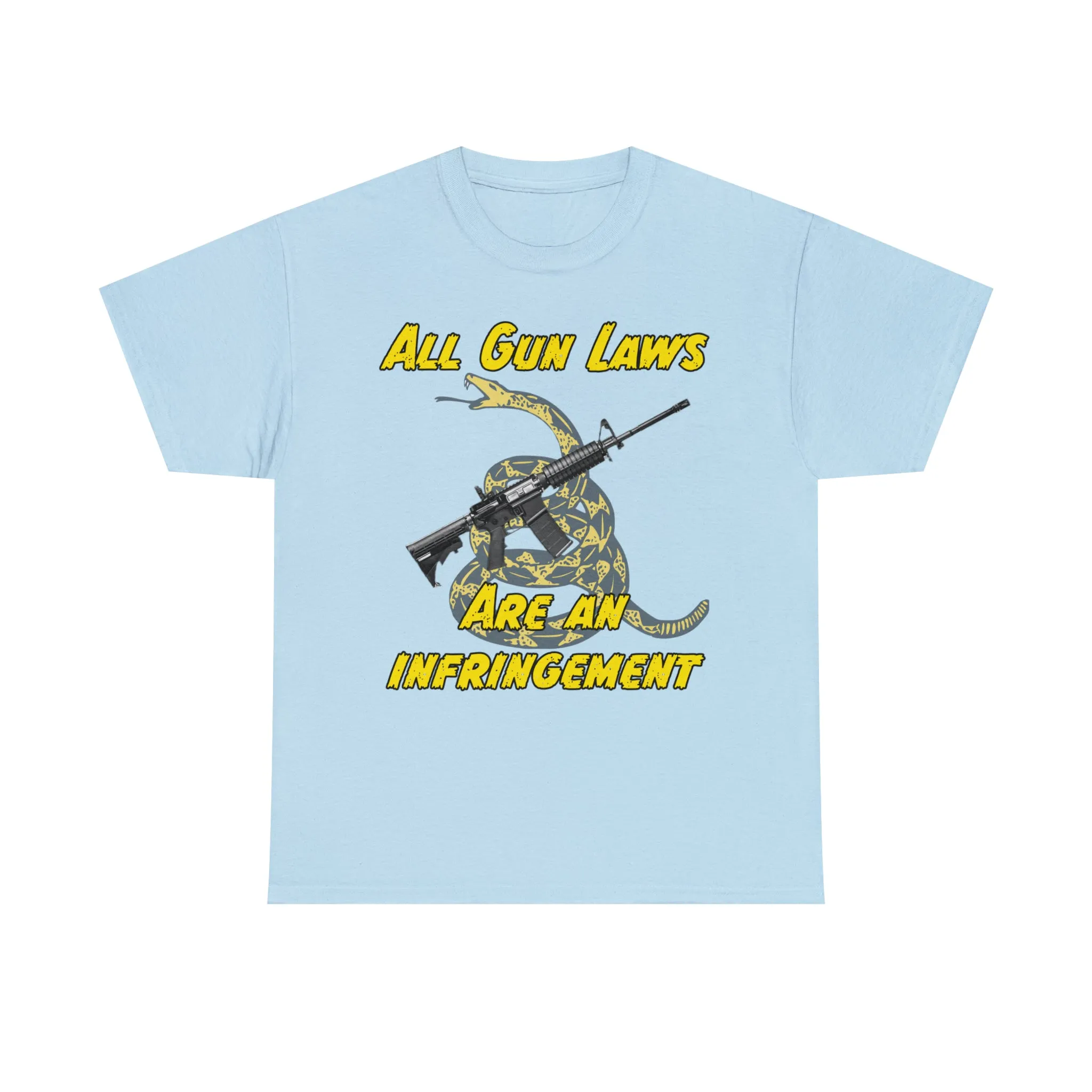 All Gun Laws Are Infringements AR15 Gadsden Tee