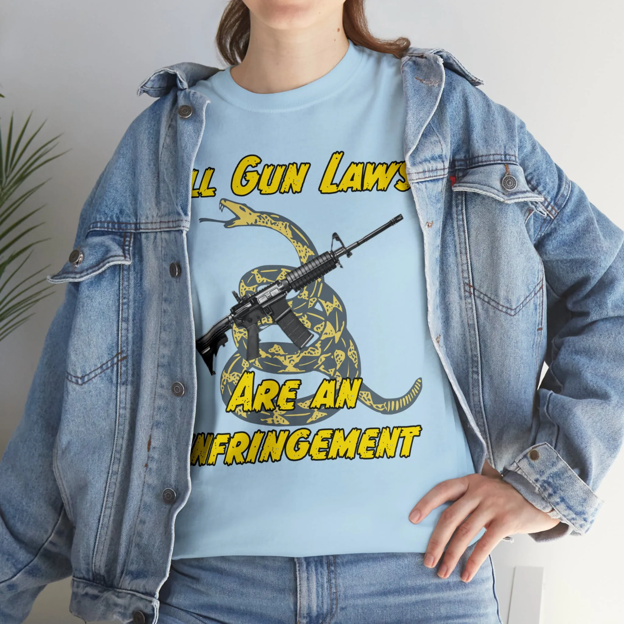 All Gun Laws Are Infringements AR15 Gadsden Tee