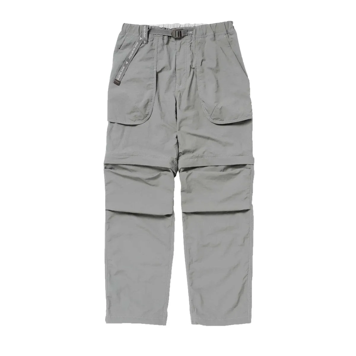 Sure! Here’s an optimized title for the product:

And Wander Mens NY Taffeta 2-Way Hiking Pants - Lightweight Grey Outdoor Trousers