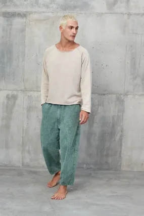 ANDA  [ you  ] - loose fit men trousers hachiko