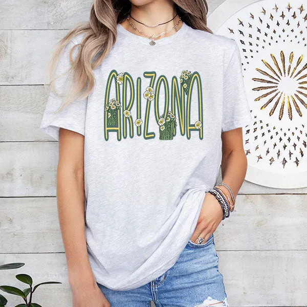 Arizona Saguaro Blossom Graphic Tee