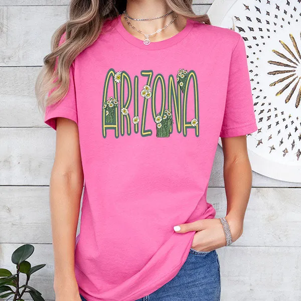 Arizona Saguaro Blossom Graphic Tee