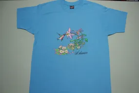 Arkansas Hummingbird Vintage 90's Single Stitch Made in USA Tourist Location T-Shirt