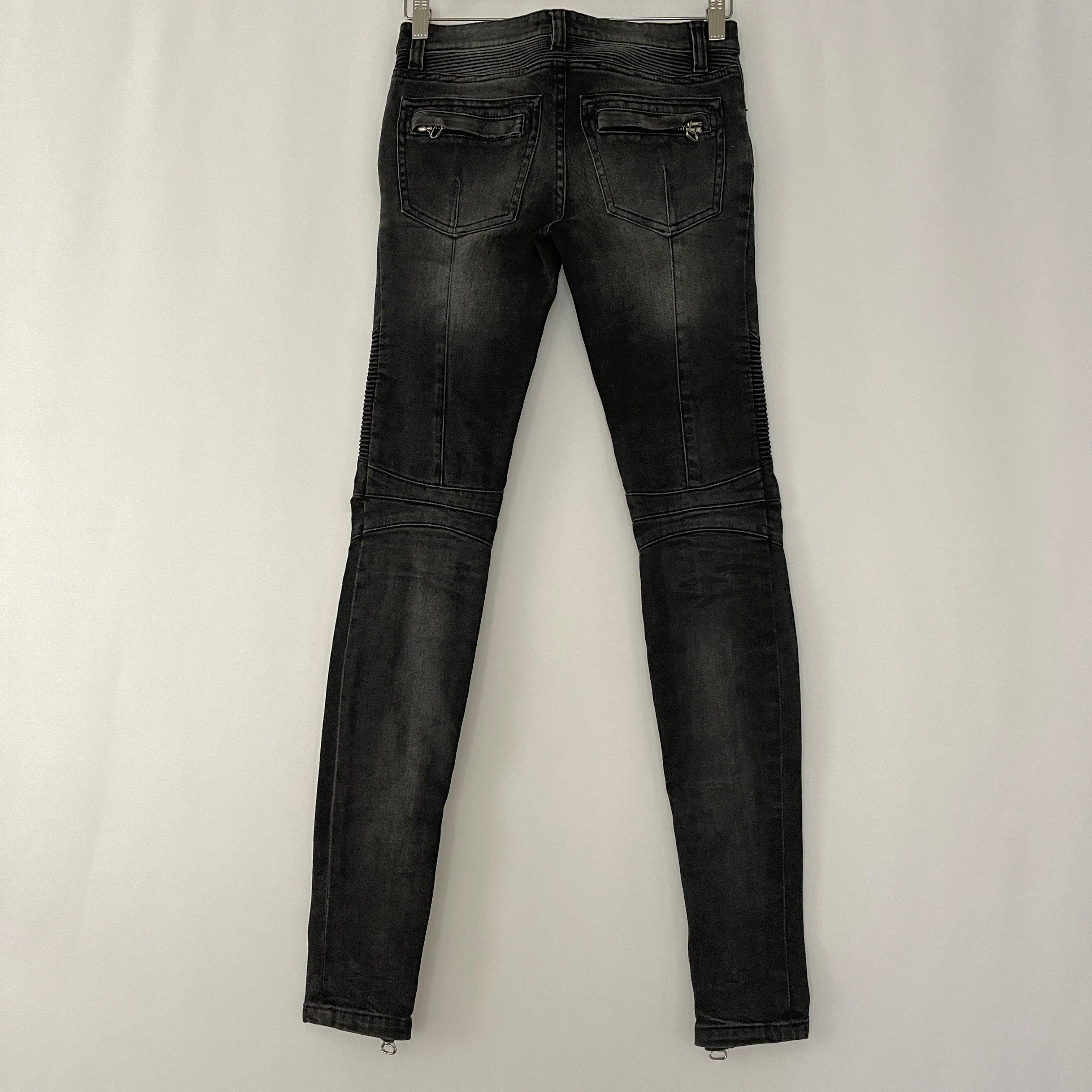 BALMAIN Biker Jeans