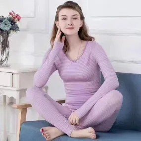 Best Sleepwear Loungewear Warm Winter Nightdresses Night Suits For Ladies