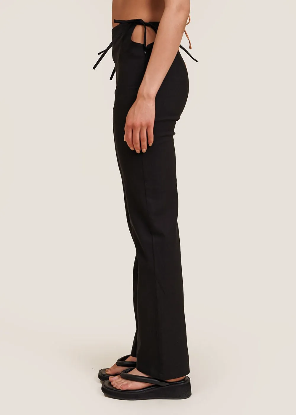 Black Scurry Pants