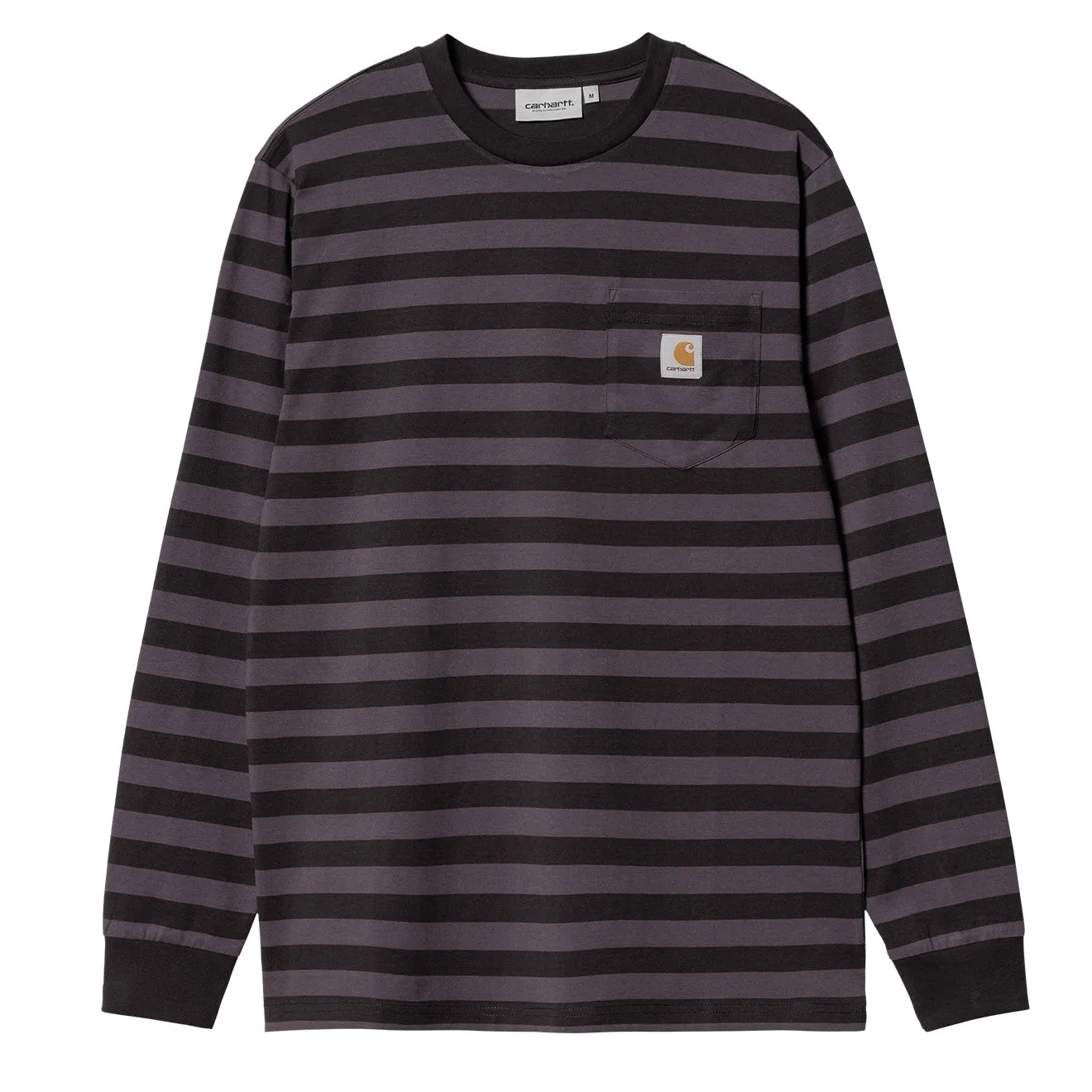 Carhartt WIP L/S Merrick Pocket T-Shirt Soot / Artichoke