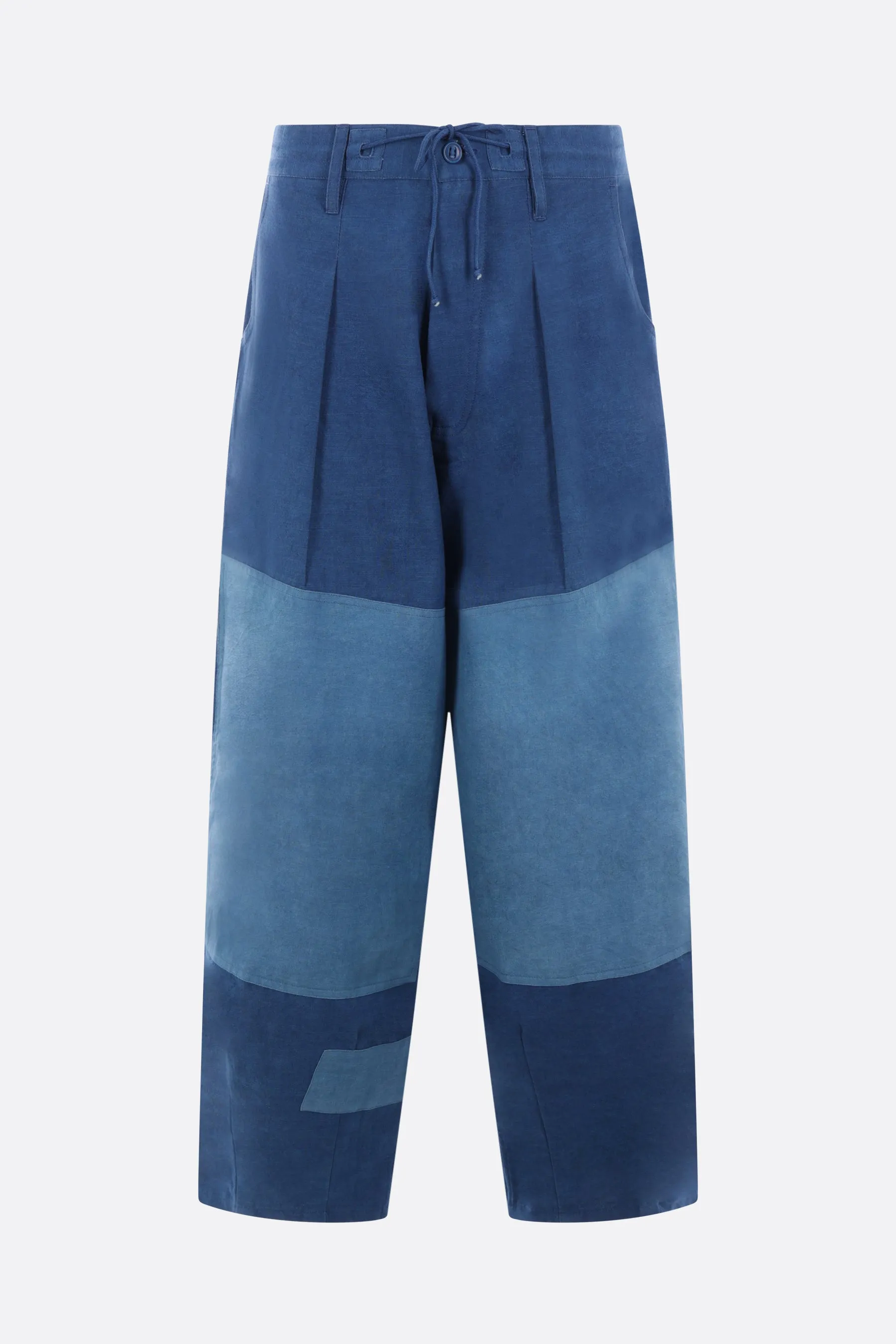 Carpenter overisezed pants in organic canvas