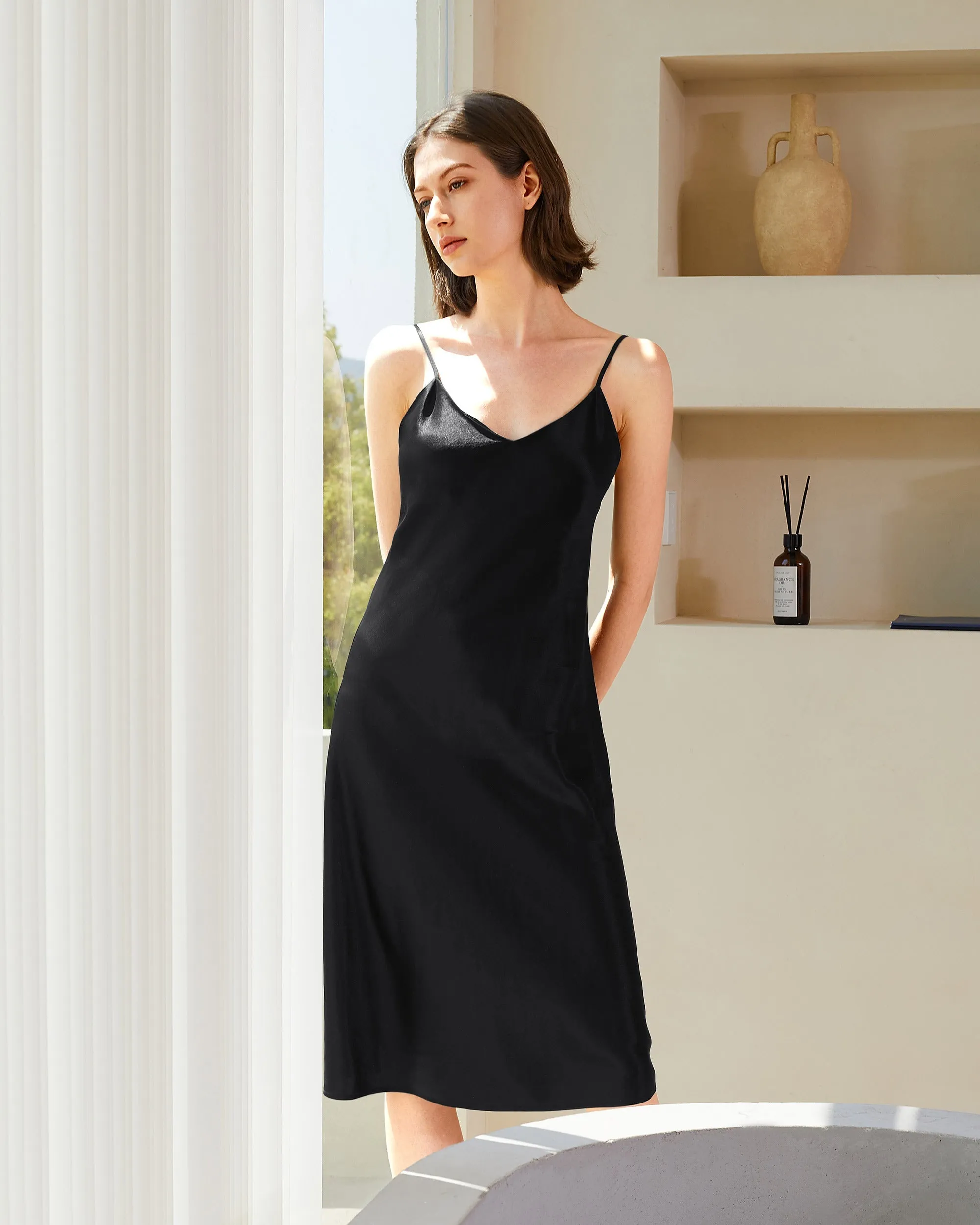 Clearance Classic Silk Night Gown