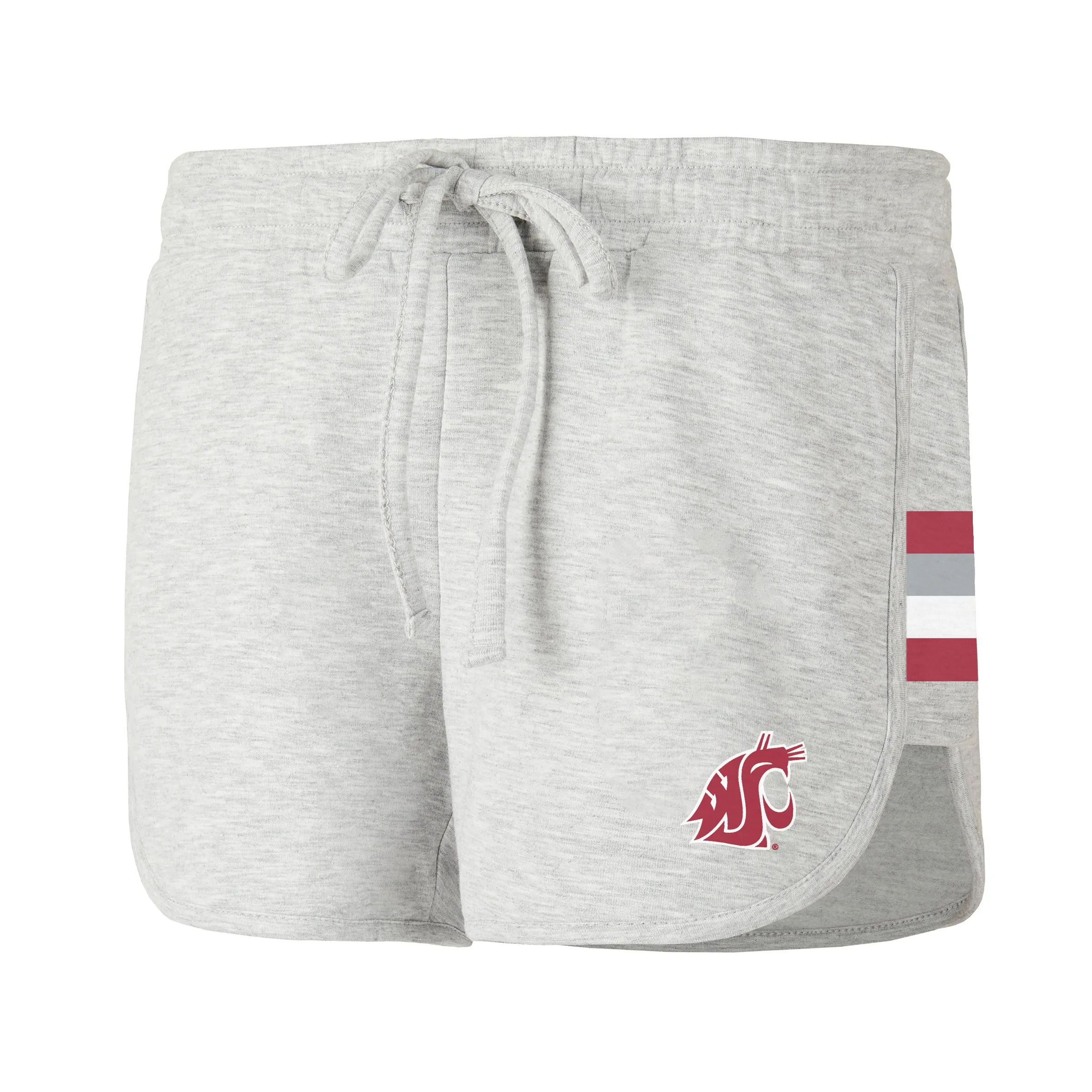 Concepts Ladies Fleece Gray Sleep Shorts