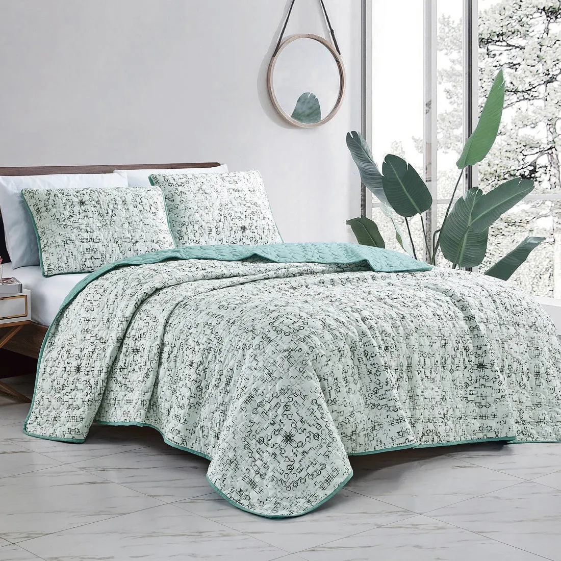 Cullen 3pc Bedspread Set