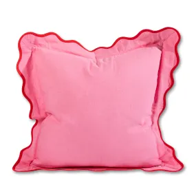 Darcy Linen Pillow - Light Pink   Cherry