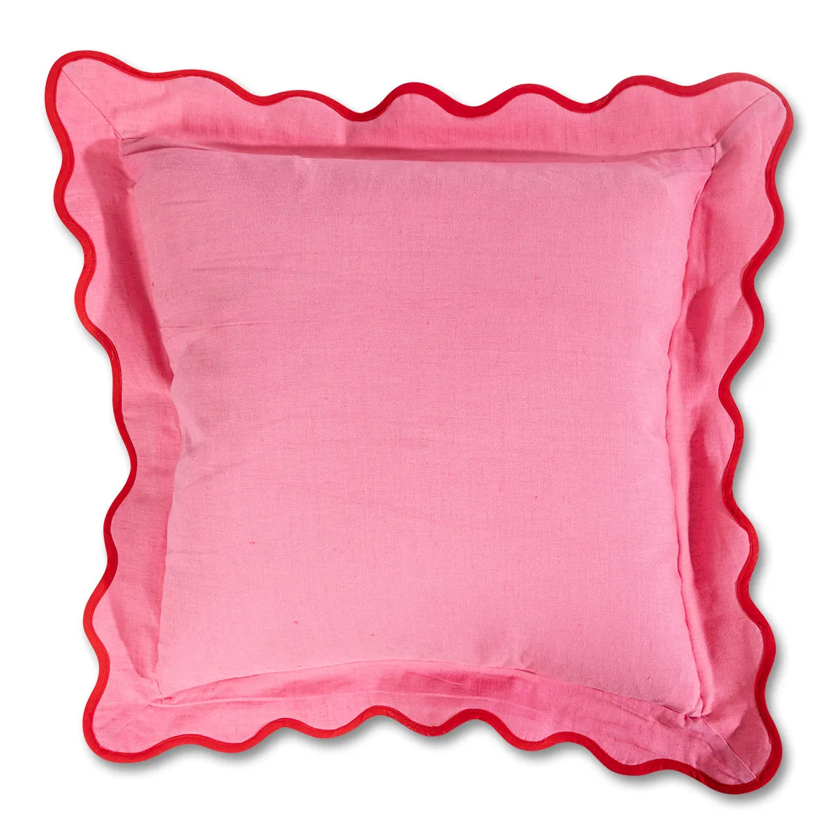 Darcy Linen Pillow - Light Pink   Cherry