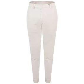 Four-Way Stretch Slim Leg Trousers Stone Beige - SS24