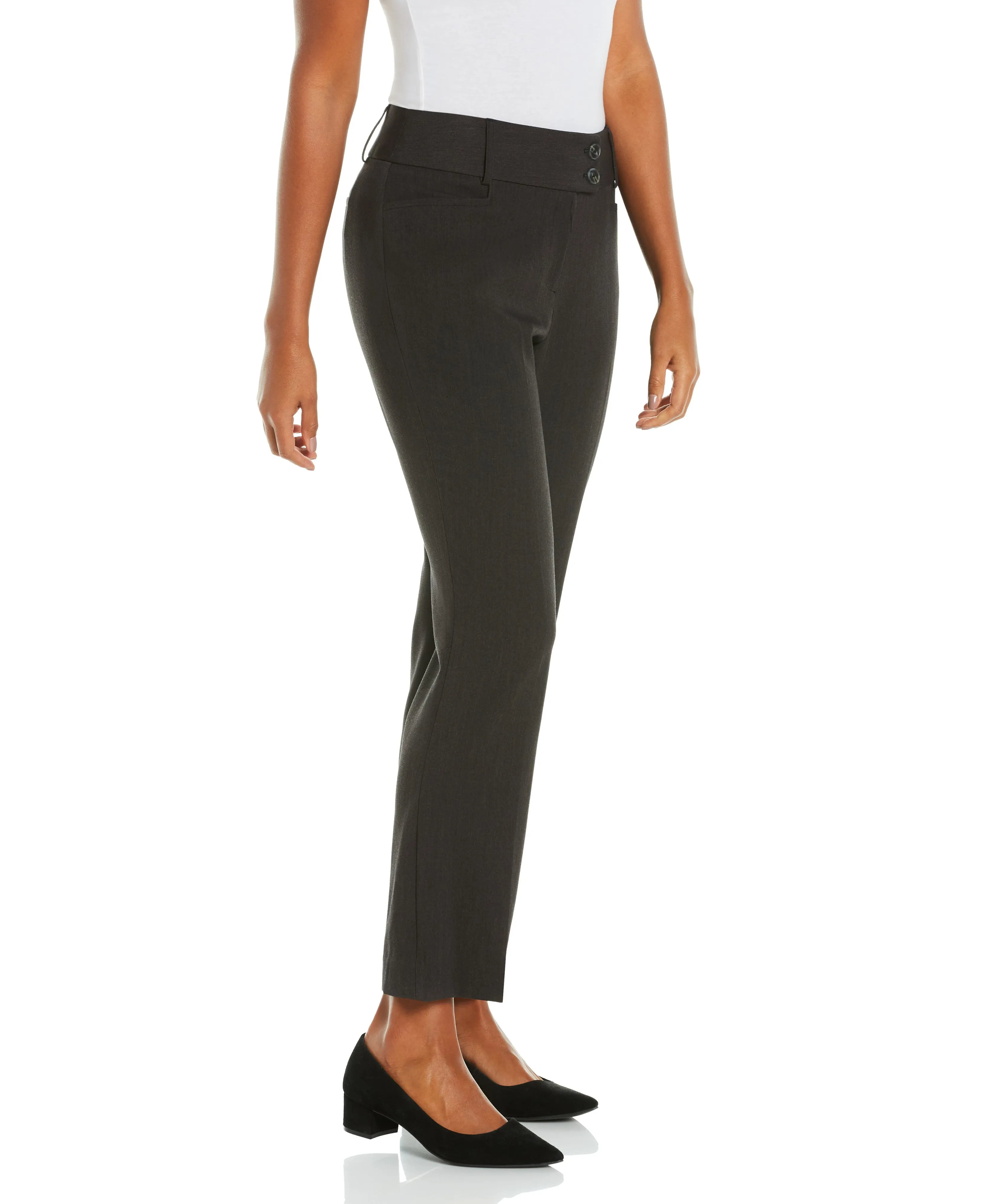 Gabardine Bootcut Pant Short - Curvy Fit