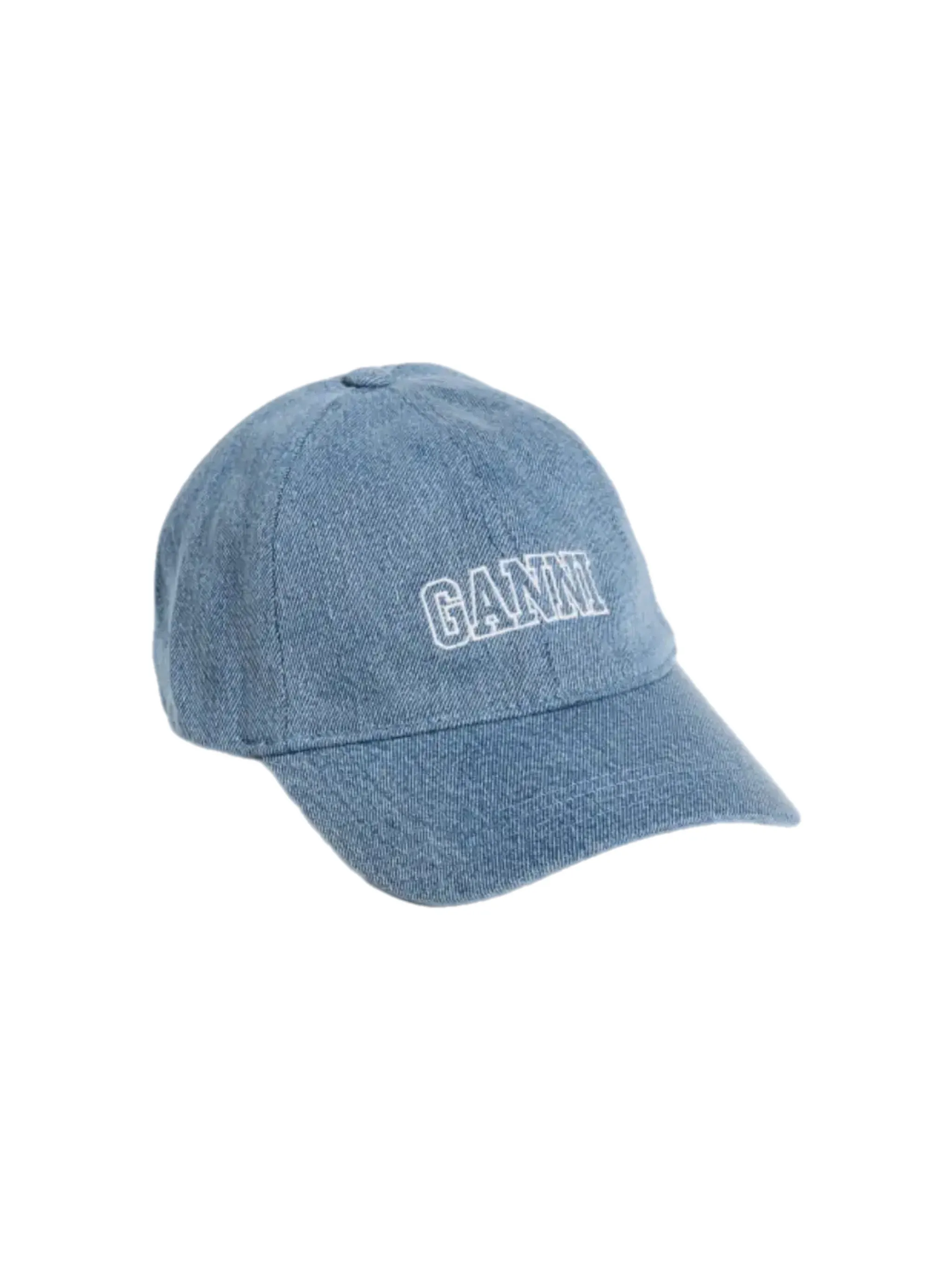 Ganni Cap Hat Denim A5530