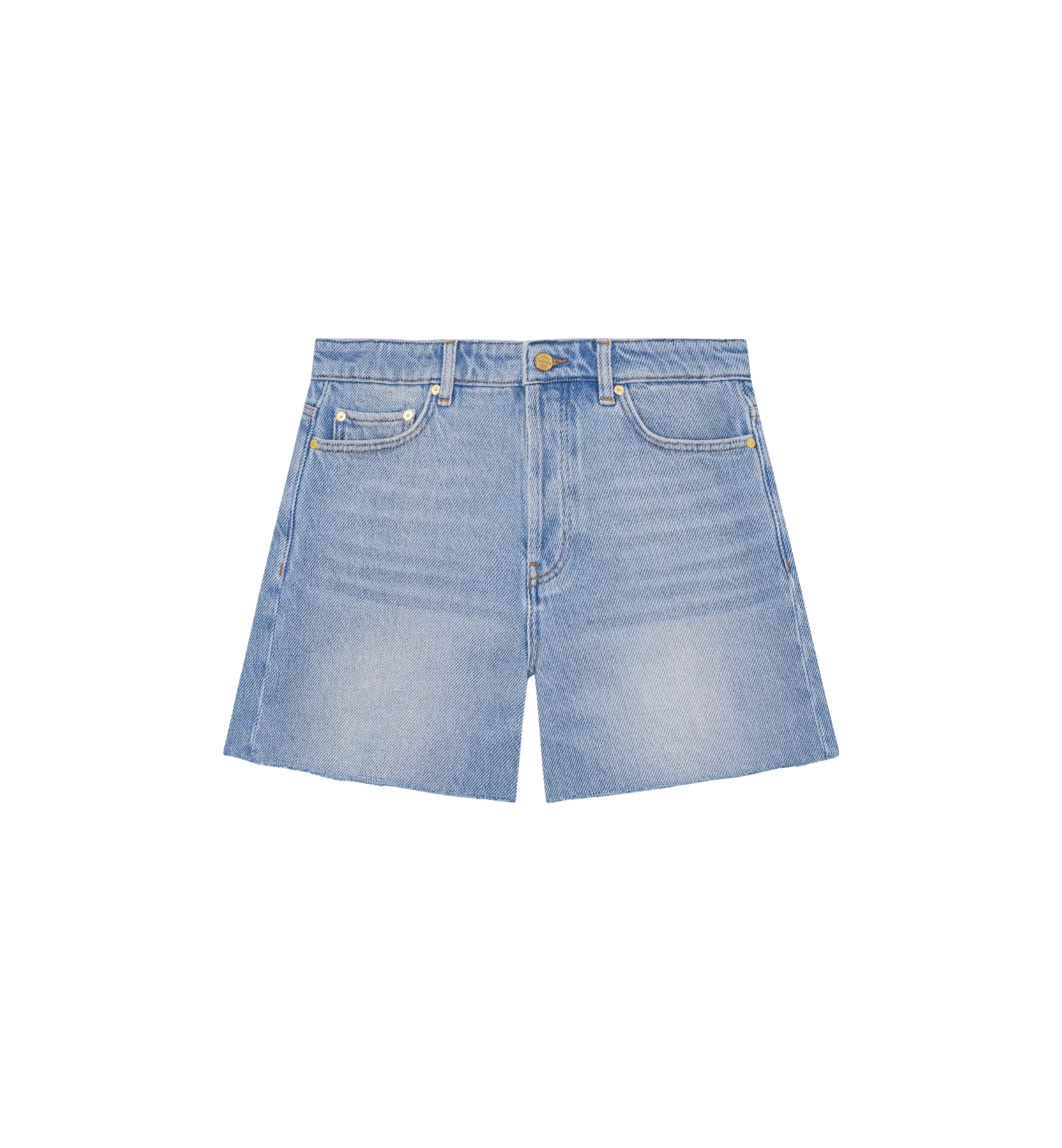 GANNI Heavy Denim Shorts