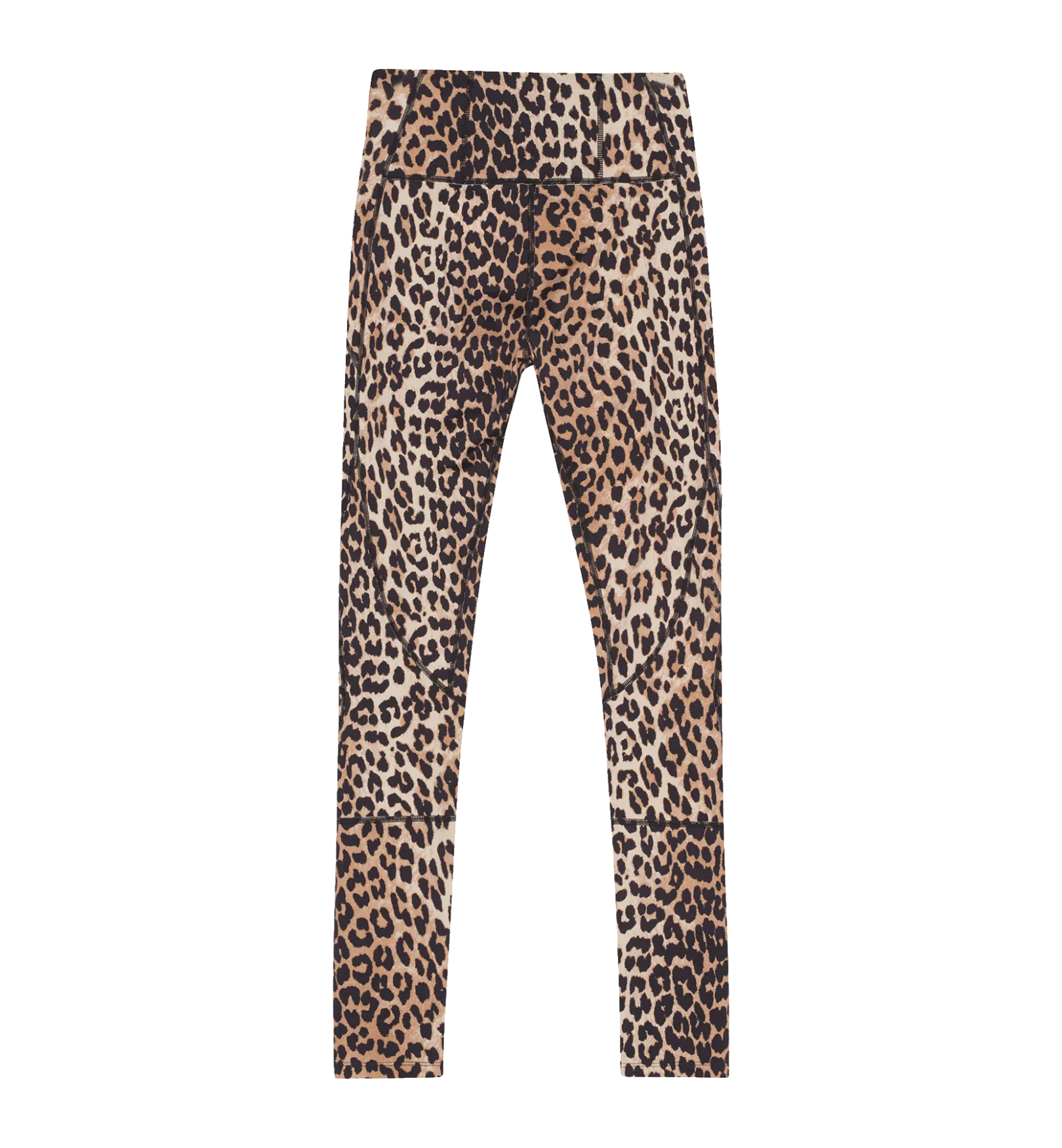 GANNI Leopard Active Ultra High Waist Tights