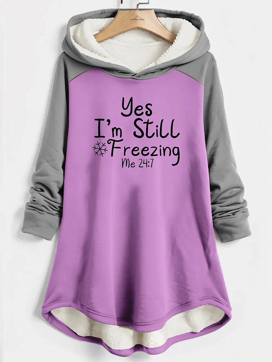 Hooded Fleece Pajama Top for Women with Cozy Comfort