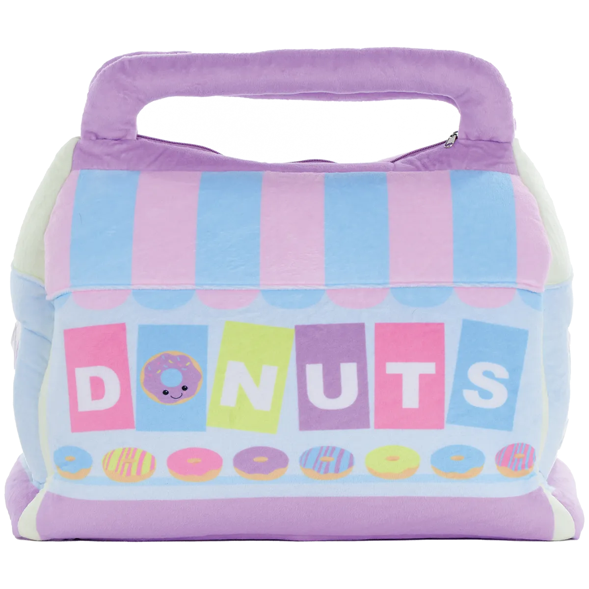 iScream Box of Donuts Packaging Fleece Plush