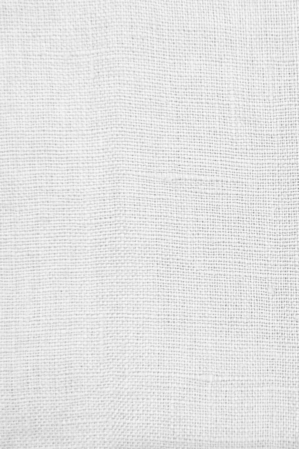 Linen Euro Pillowcases, White