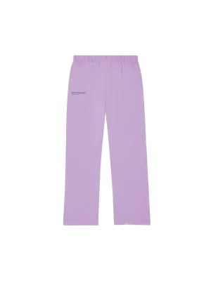 Mens Organic Cotton Loungewear Track Pants—orchid purple