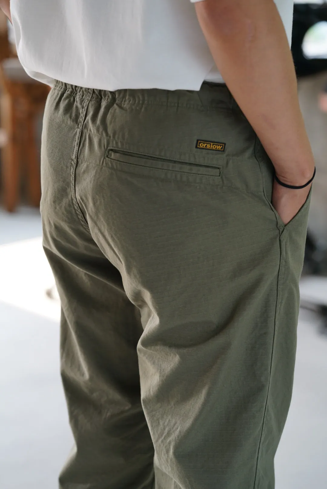 ORSLOW New Yorker Pants Army Green