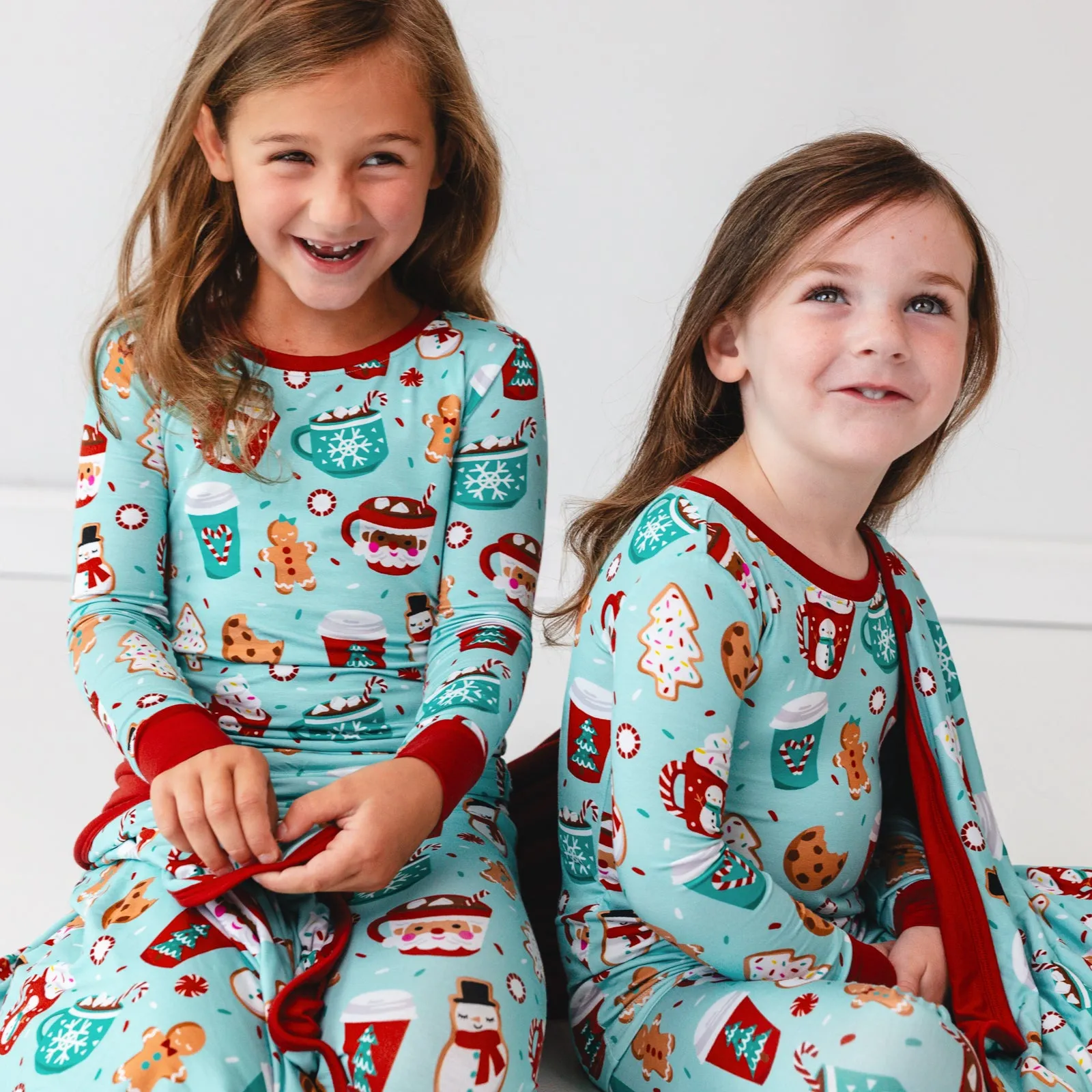 Peppermint Mocha Two-Piece Pajama Set