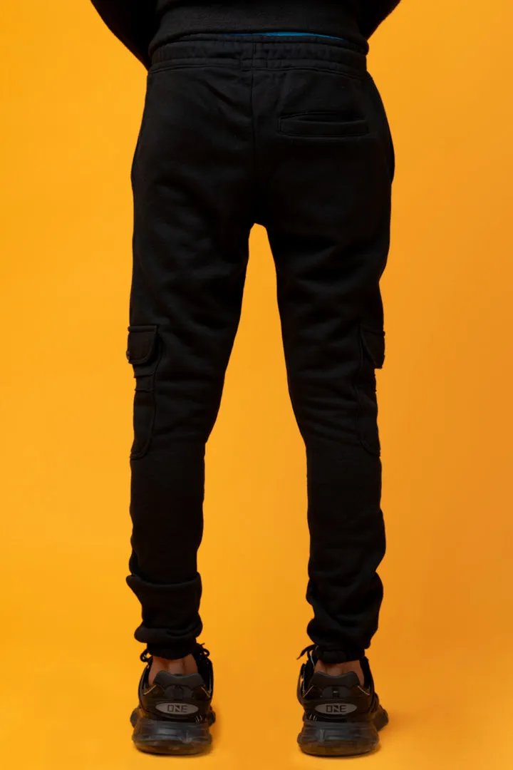 RELAXED FIT CARGO TROUSERS