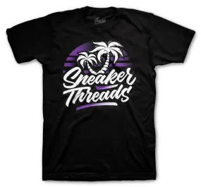 Retro 1 Court Purple ST Palms Shirt