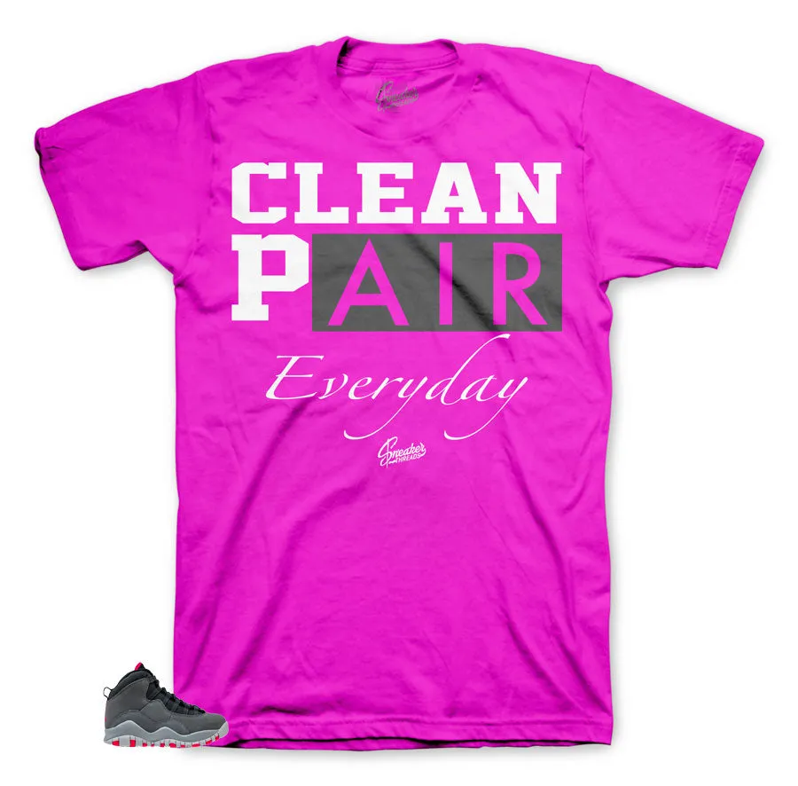 Retro 10 Rush Pink Shirt - Everyday - Pink