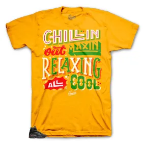 Retro 8 Air Raid Shirt - Relaxin - Orange