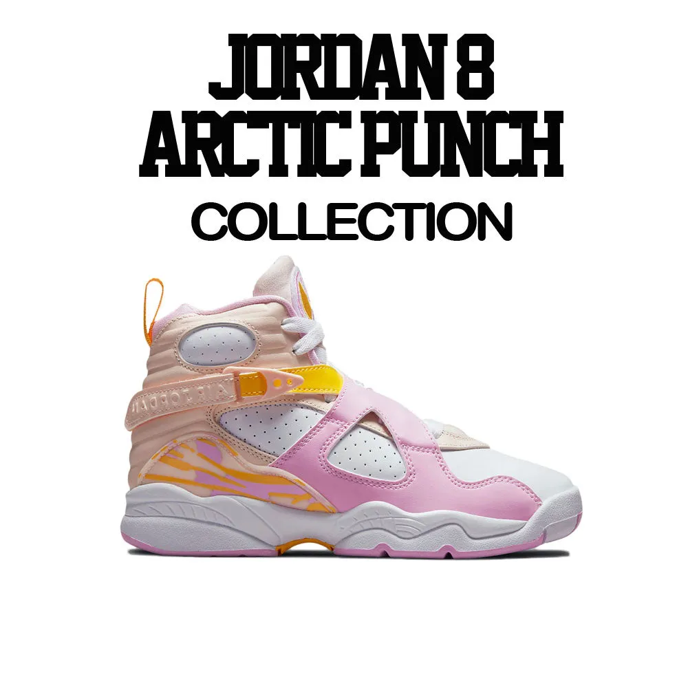 Retro 8 Arctic Punch Shirt - Love - Pink