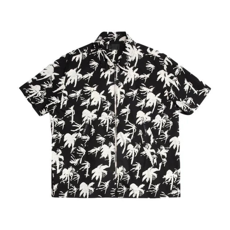 RTA AIDEN PALM TREE SHIRT