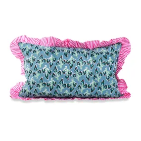 Ruffle Lumbar Pillow - Alice