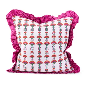 Ruffle Throw Pillow - Eugenie