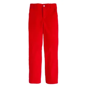 Skinny Pant - Red Corduroy