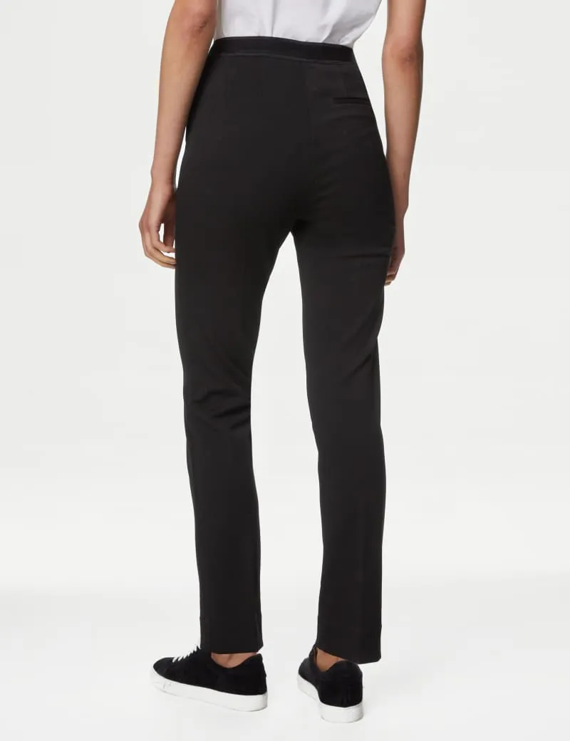 Slim Fit Ankle Grazer Trousers