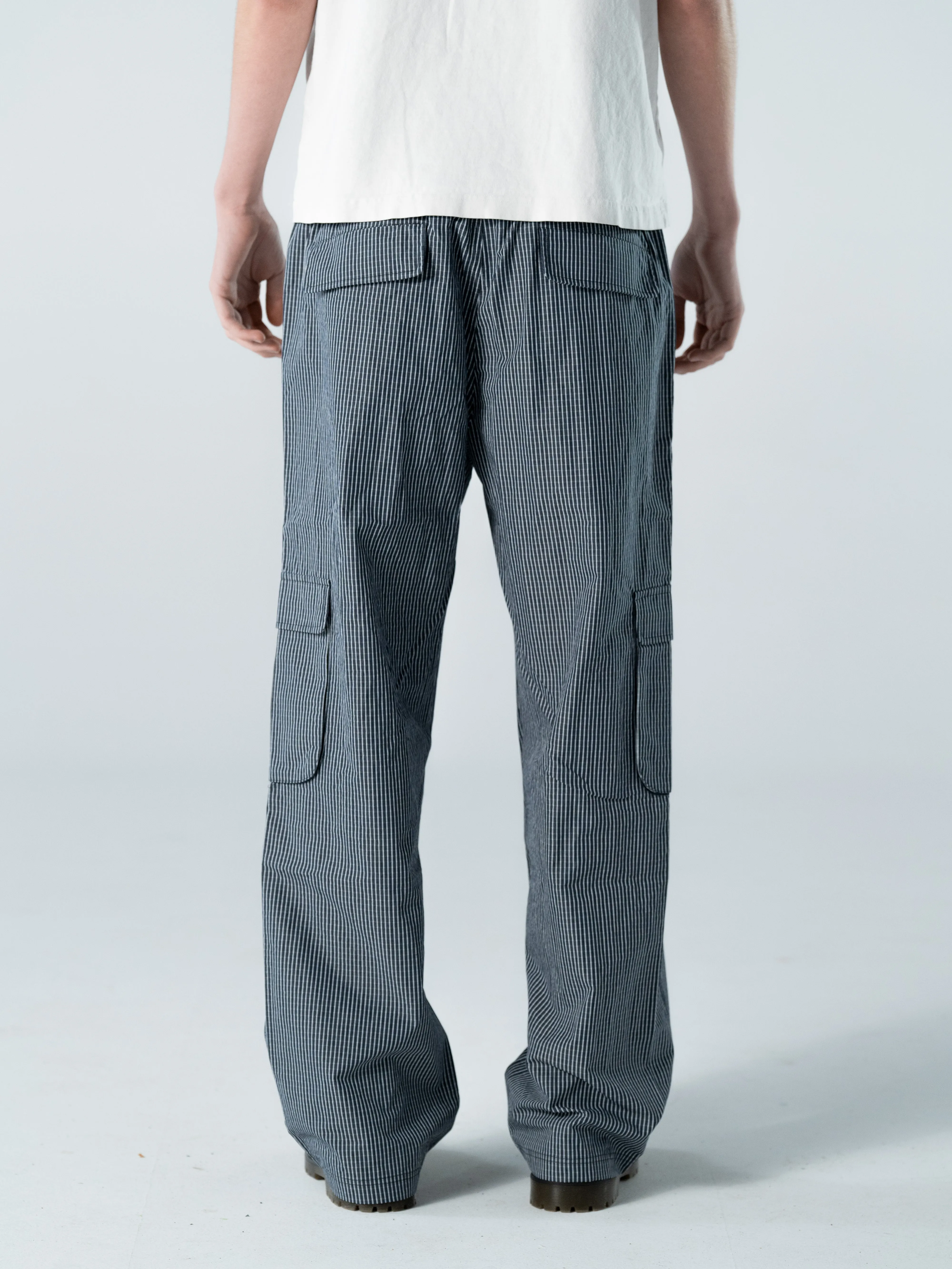 Striped Cargo Pants