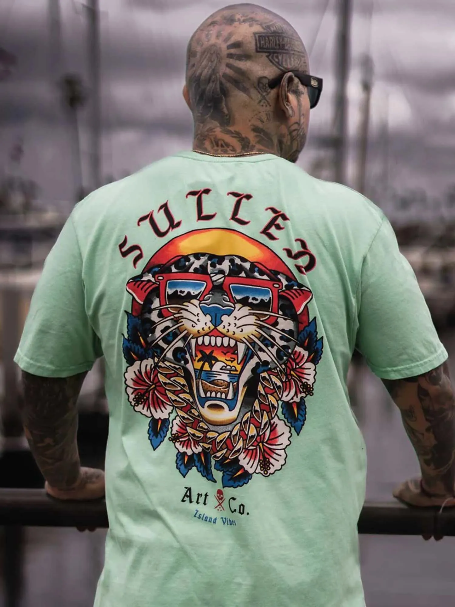 Sullen Men's Island Vibes Short Sleeve Premium T-shirt