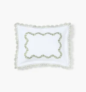 The Boudoir Pillow - Apple Green Sloane