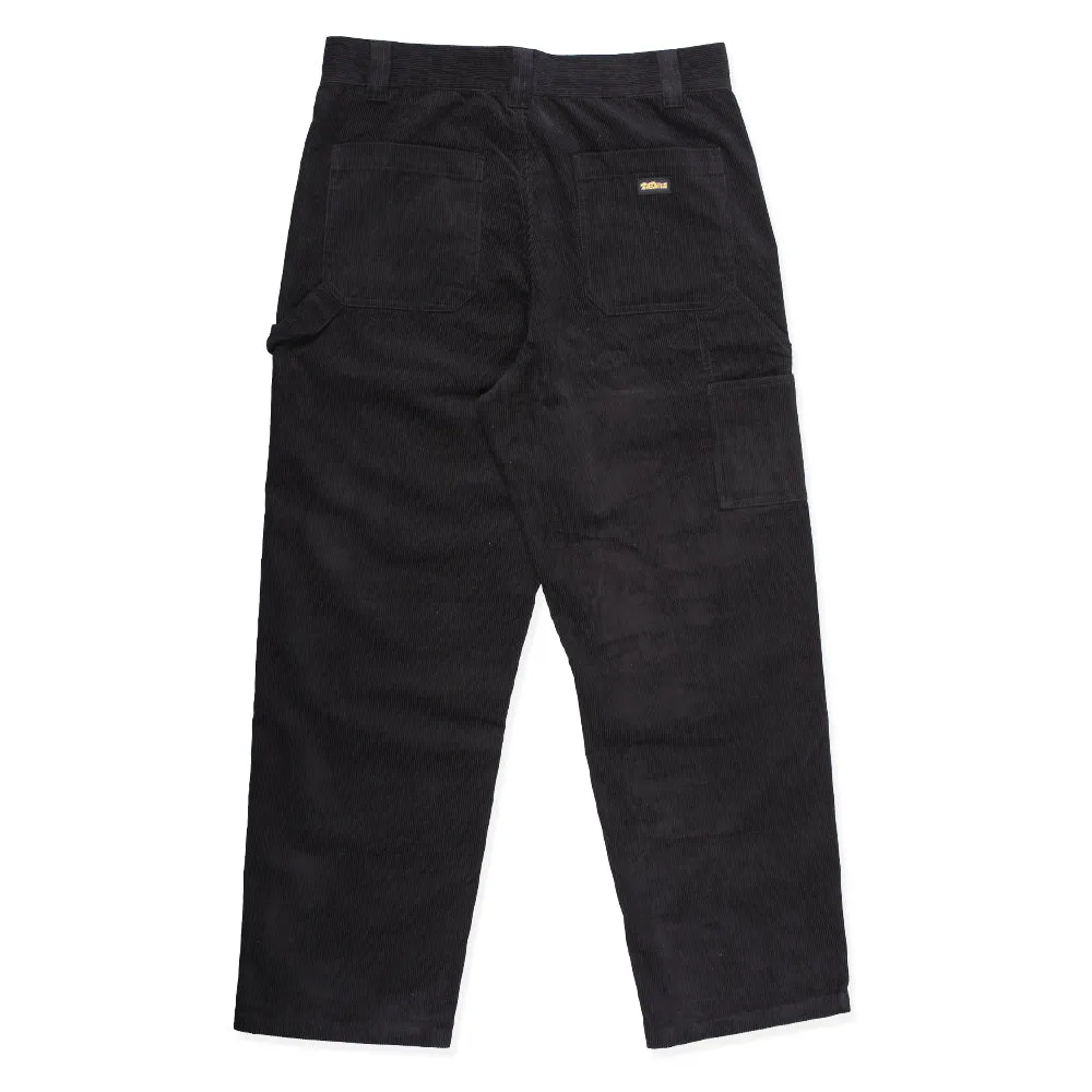 Theories Piano Trap Corduroy Carpenter Pant Dark Black