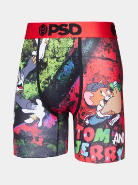 Tom & Jerry Street Art Boxer Briefs