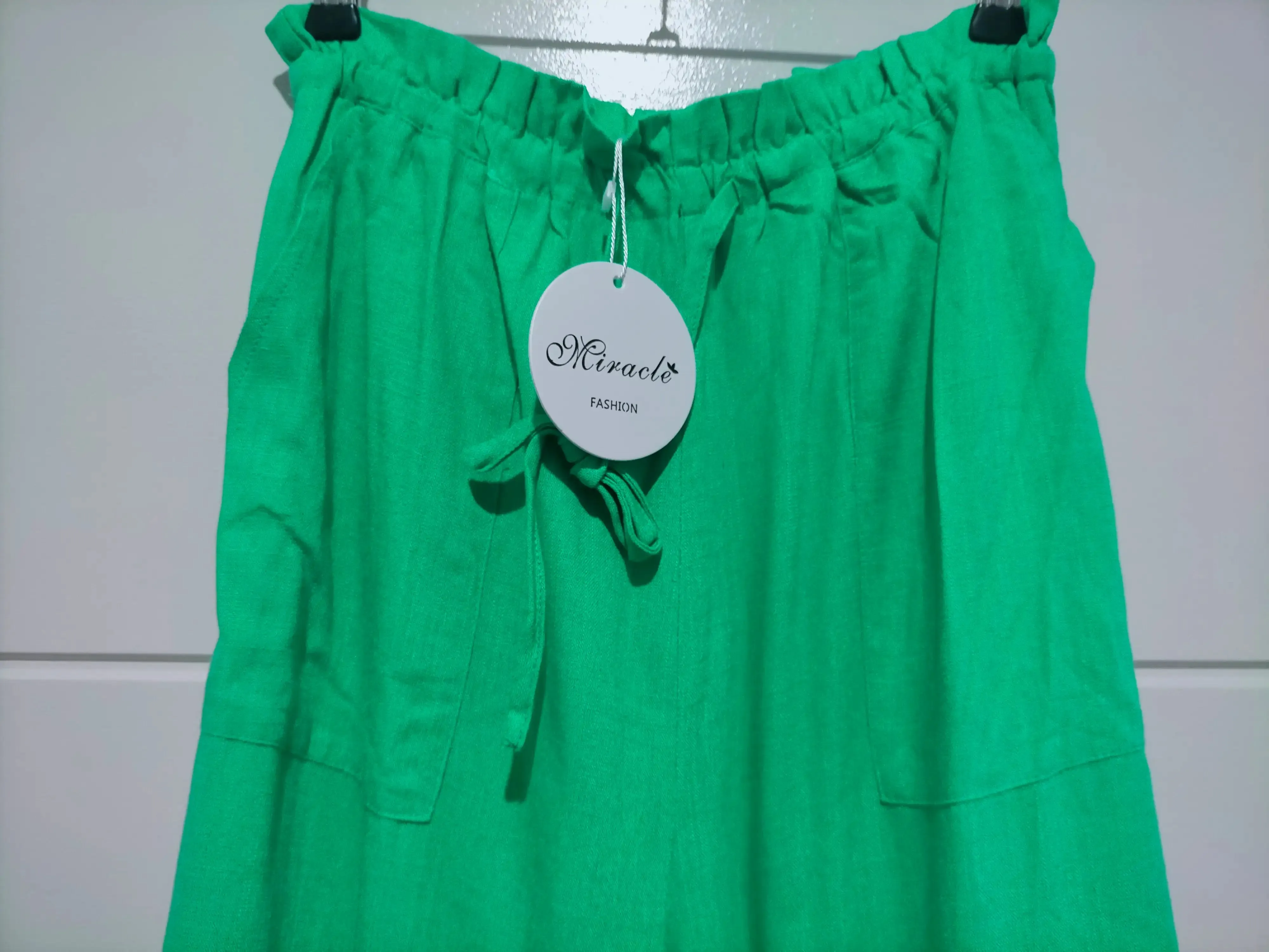 Vacation Linen Pants - Green