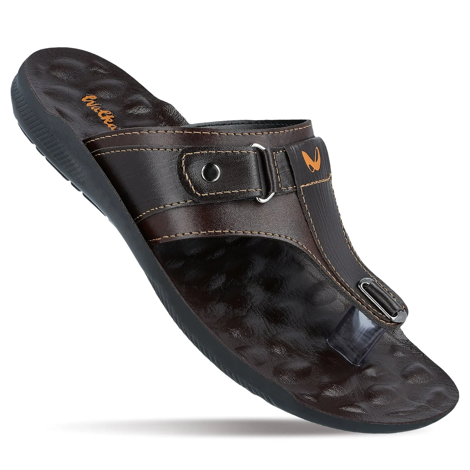 Walkaroo Men Sandal  - WG1026 Brown