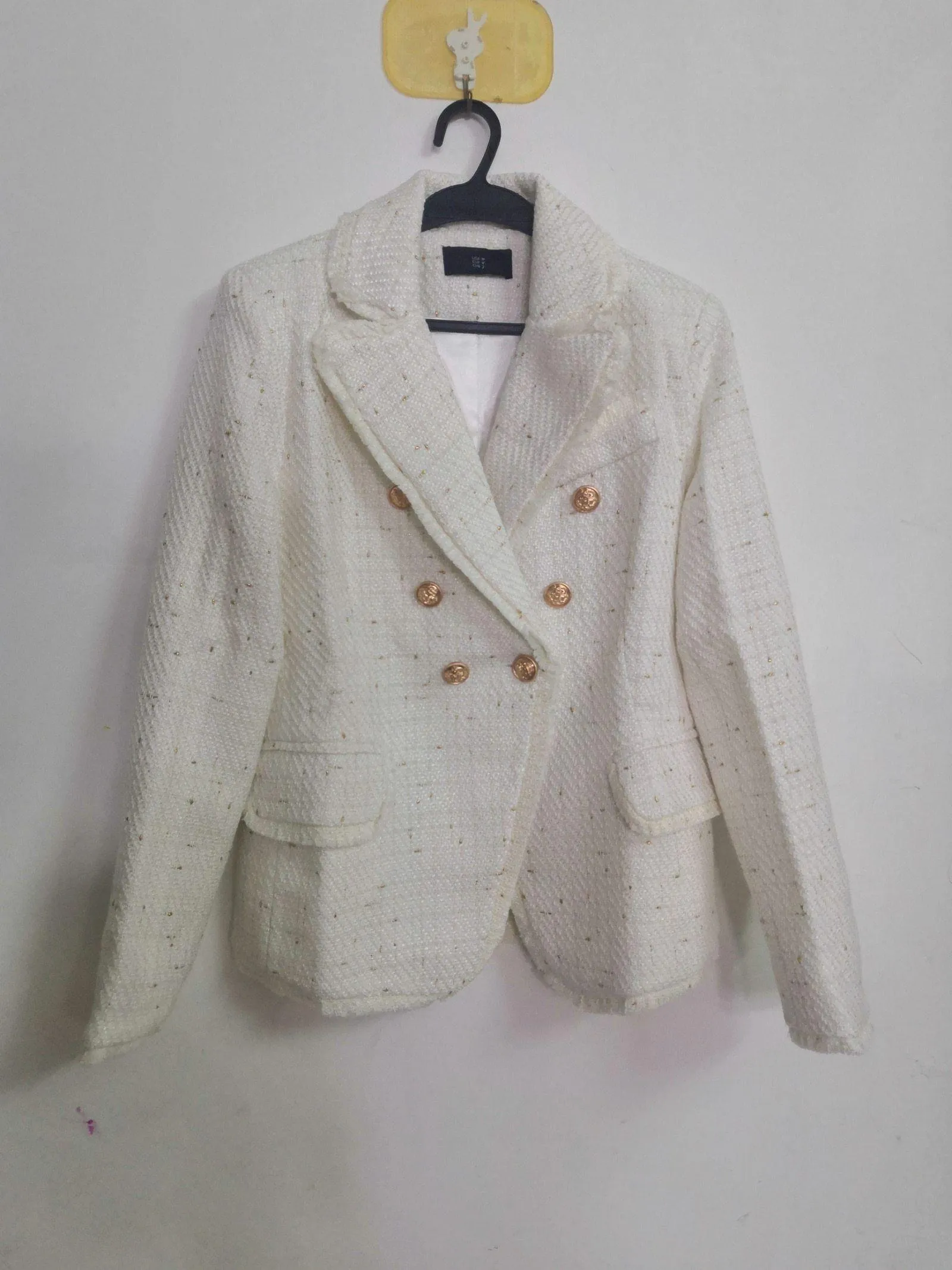 White Tweed Skirt Suit