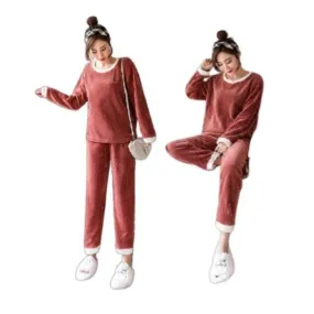 Women Cute Loungewear Set | 2 Pcs Nightwear For Winters | Nightdress for Women