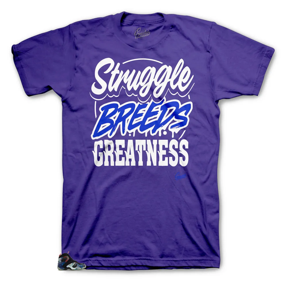 Zoom Rookie Galaxy Shirt - Struggle Breeds - Purple